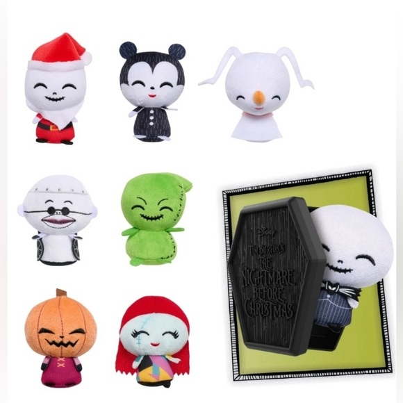 Mini Collection Mystery Plush Coffin  Nightmare Before Christmas 3.5”BRA… - Picture 3 of 3